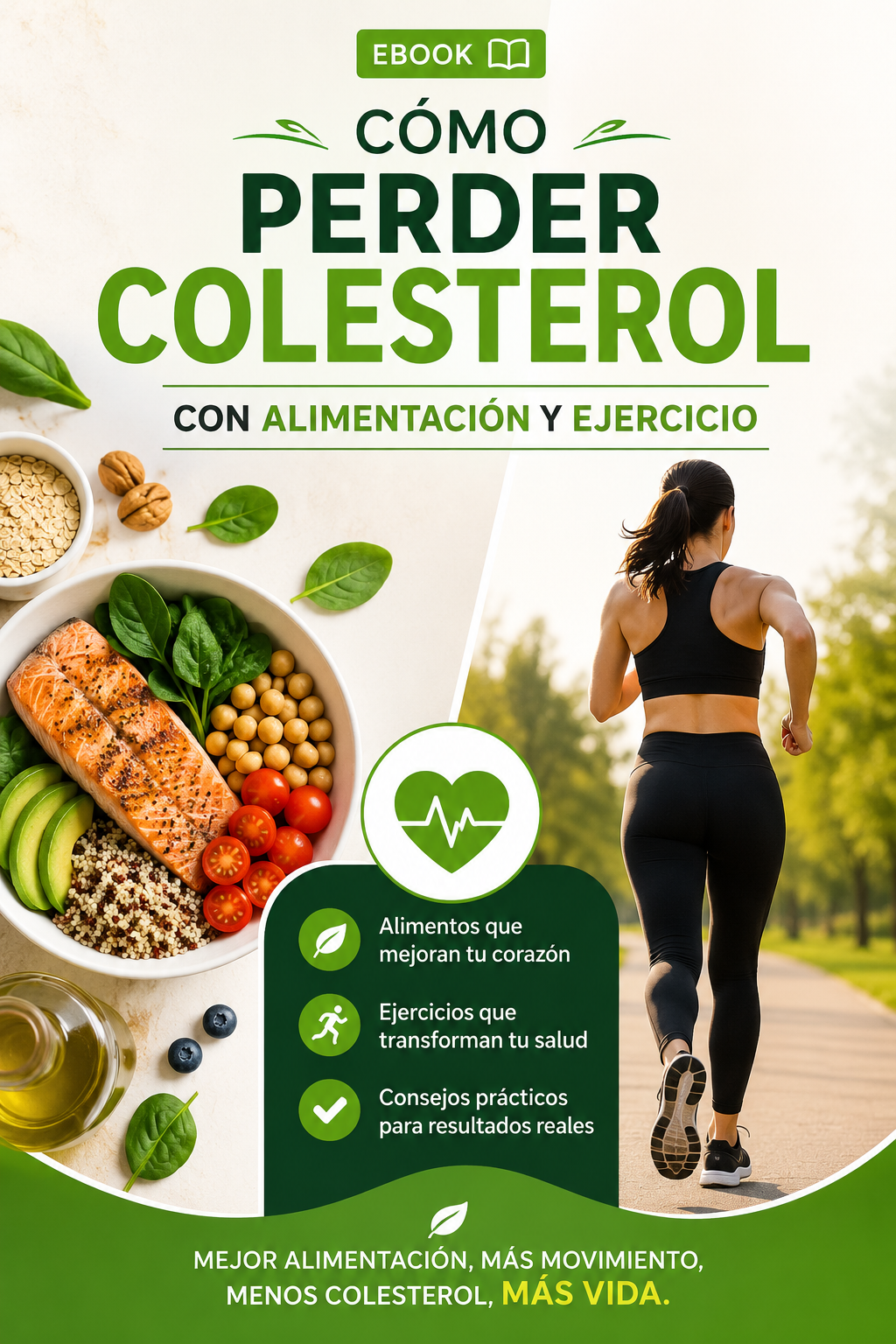 PERDER COLESTEROL CON ACTIVIDAD FISICA Y BUENA ALIMENTACIÓN